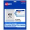 Avery Durable Waterproof Rectangle Labels with Sure Feed, .5" x 1.75"